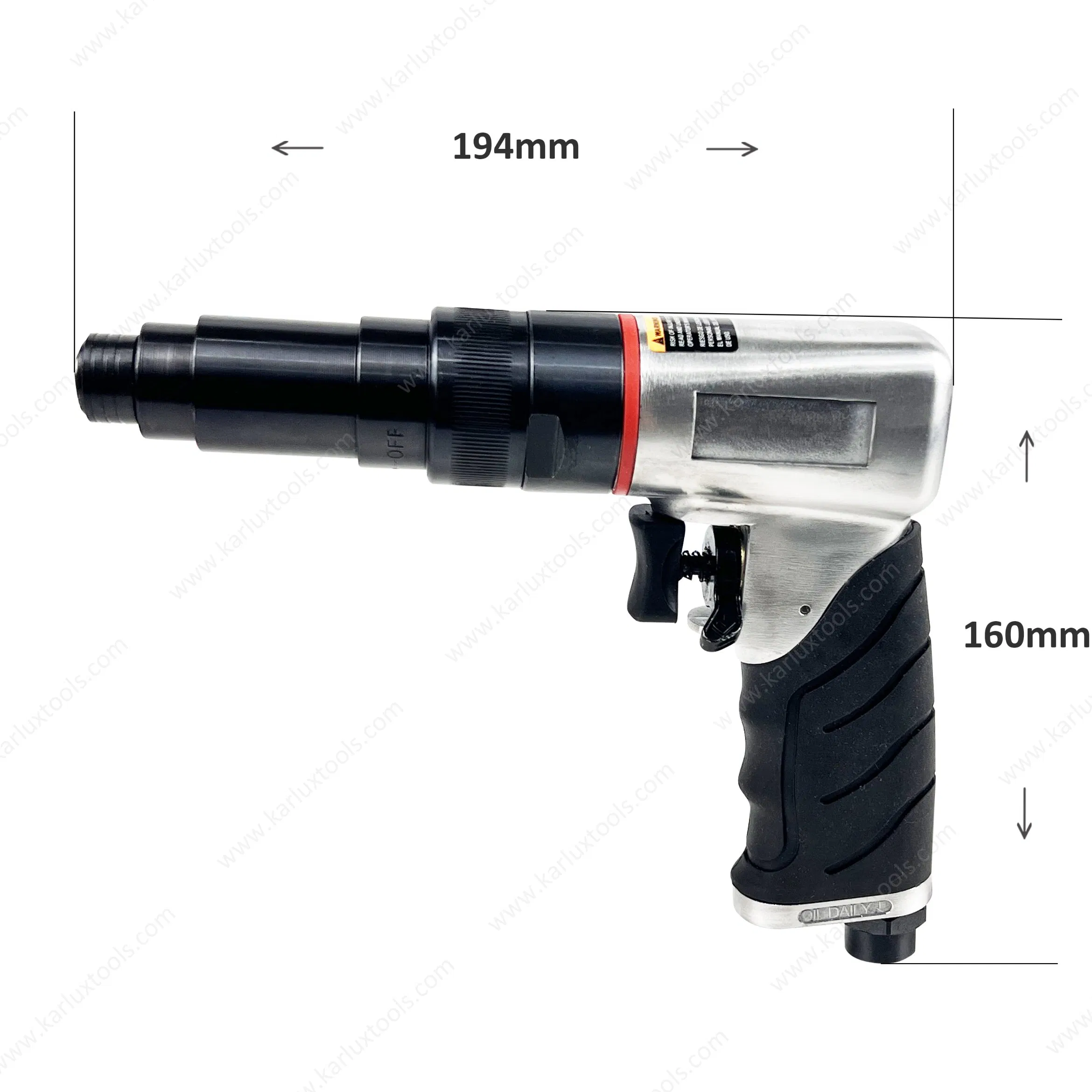 1800rpm Torque 5-13nm Hex 1/4inch Air Screw Driver Tool Industrial Pneumatic Reversible Screwdriver Pistol Grip Air Screwdriver