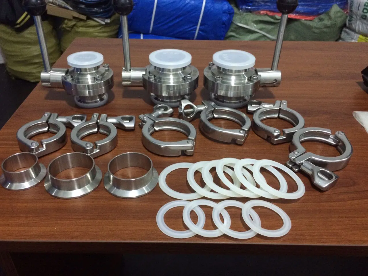 Sanitary Stainless Steel Clamp (DN15-200 & 1/2''-8'')
