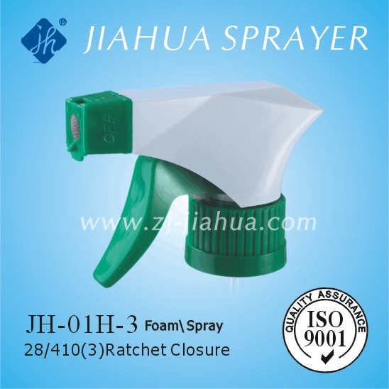 High Quality Plastic Hand Trigger Sprayer 28/410 Power Sprayer (JH-01H-3)
