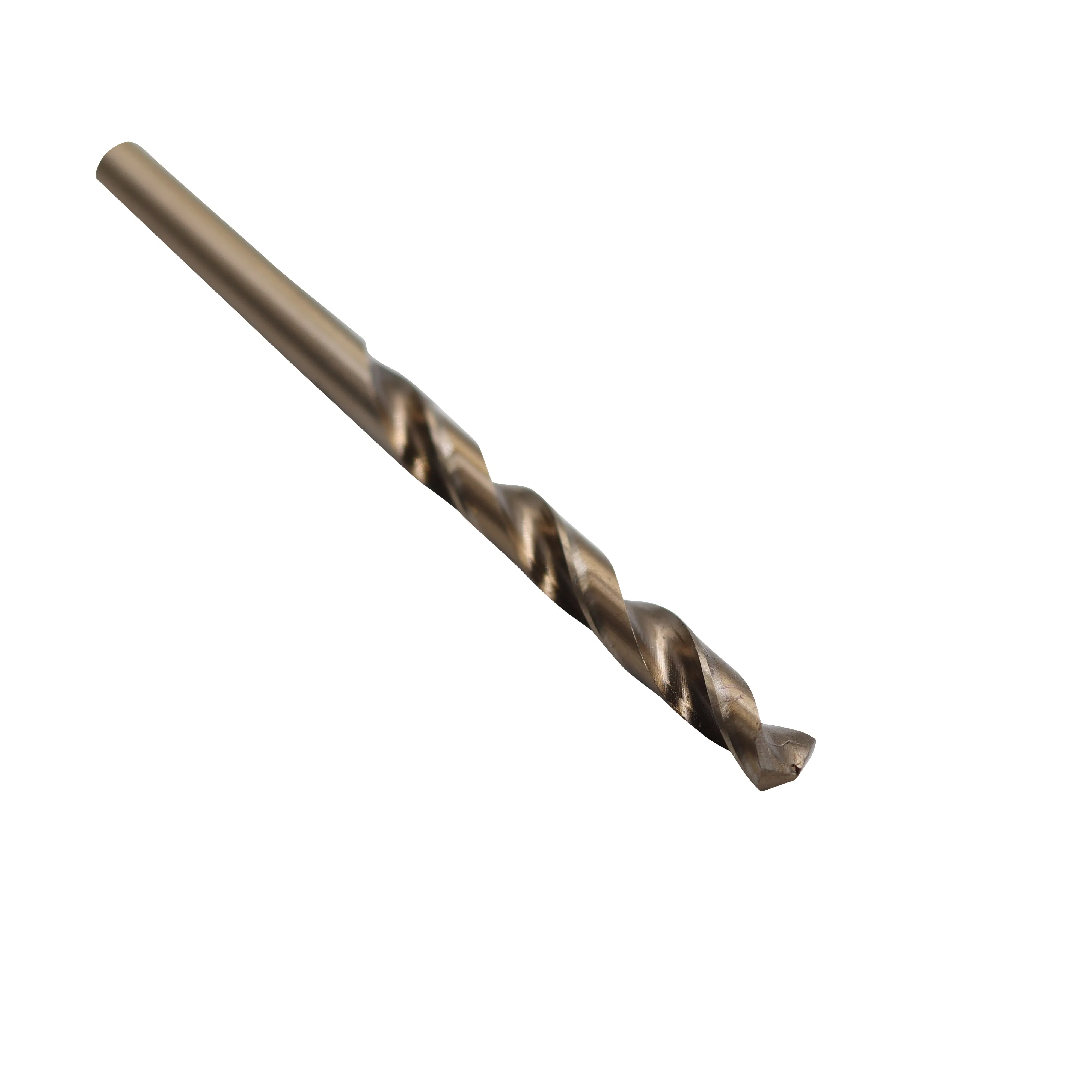 M35 DIN338 Amber Coating HSS Co for Stainless Steel and Hard Metal Cobalt Twist Drill Bit