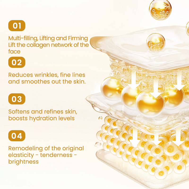 Collagen Face Cream Glycerin Hyaluronic Acid Long-Lasting Moisture Lock