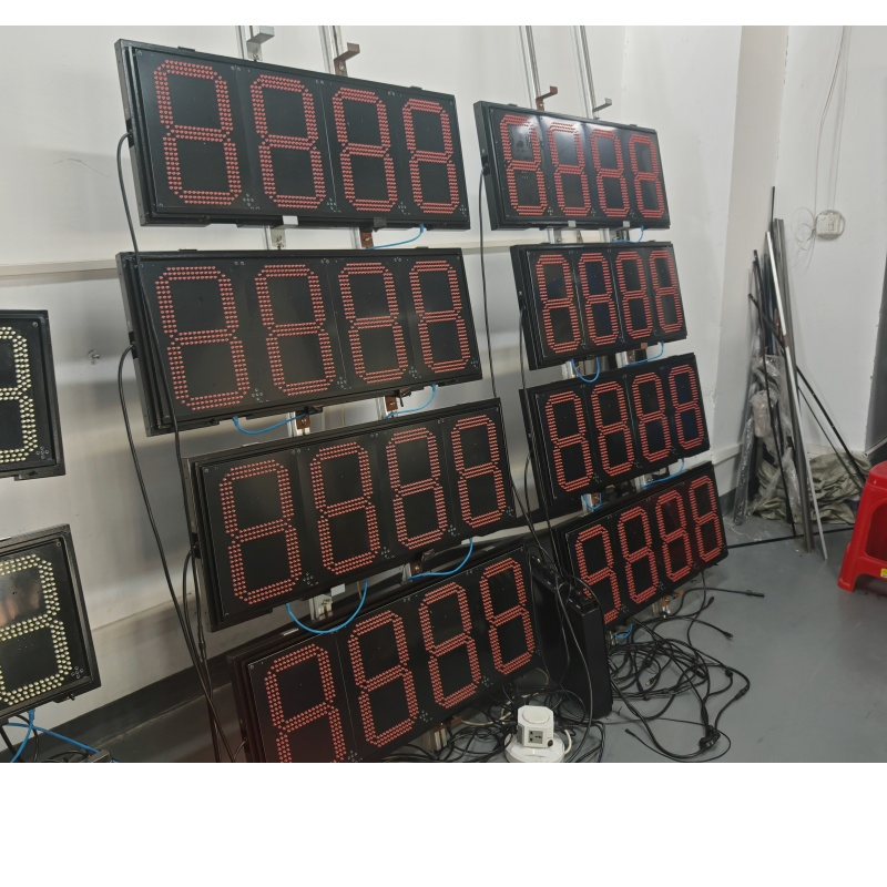 16inch LED Gas Fuel Price Sign with 7 Segment Large LED Display Digital