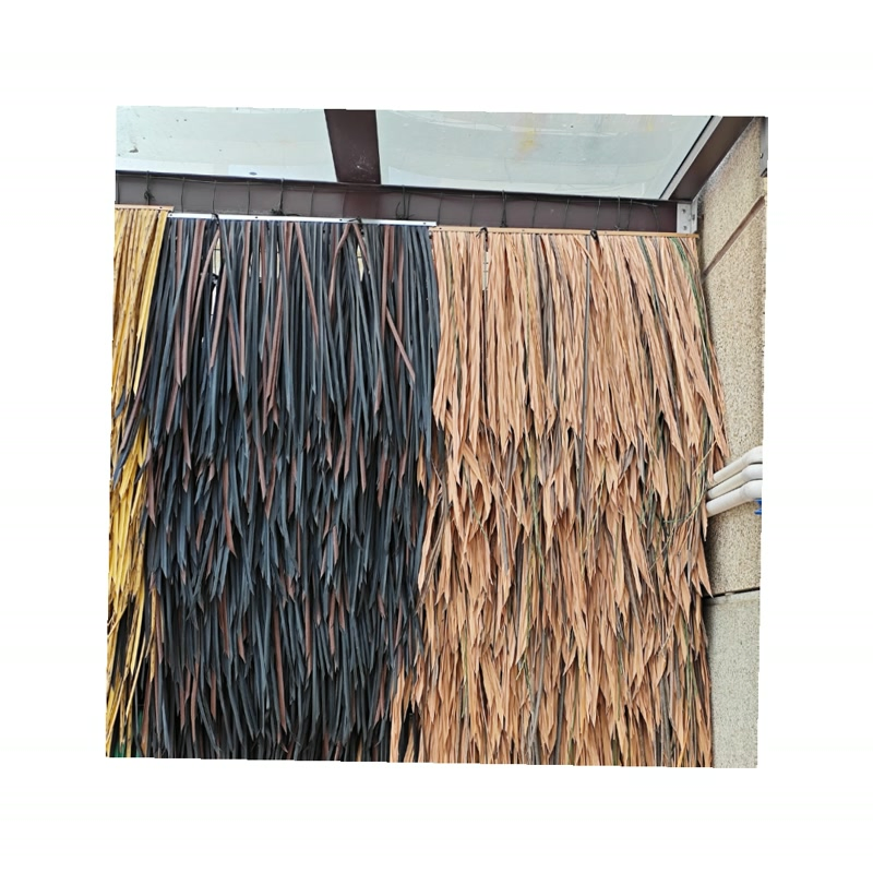 Factory Supply Artificial Thatch Roof Material for Wooden Hut Decoration
