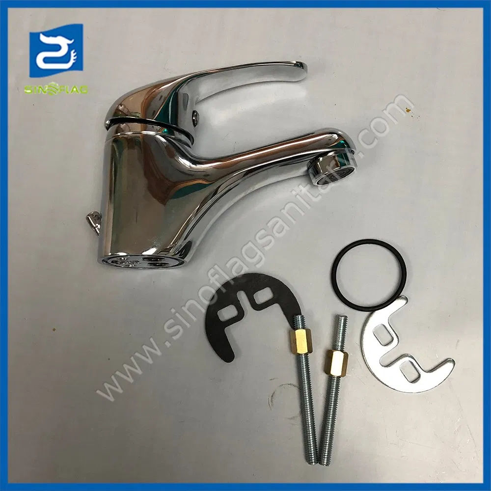 Brass Economy Water Tap Basin Faucet with 35mm Chaolin Cartridge