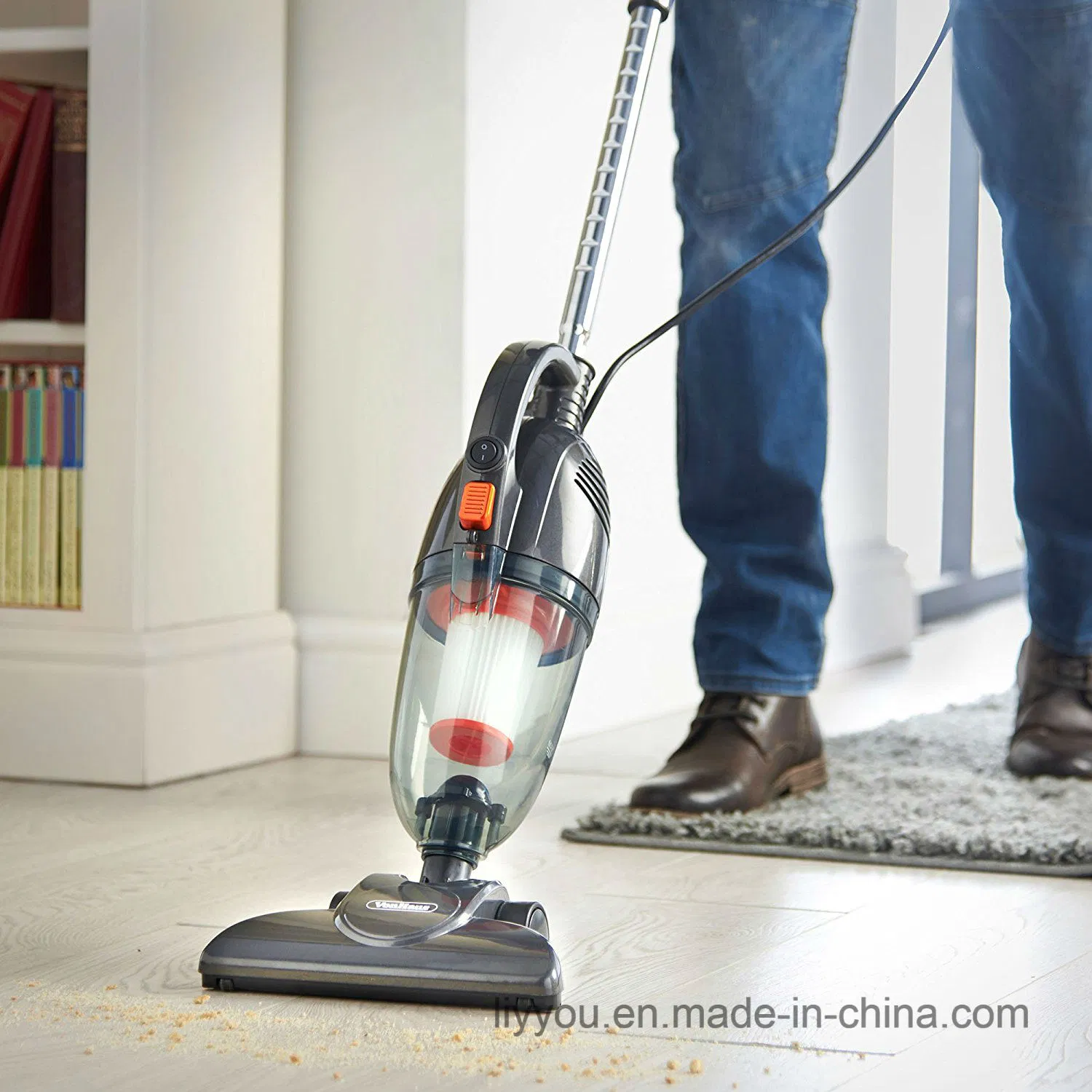 3-in-1 Swivel Lightweight Stick Vacuum Cleaner, Handheld Vacuum Corded
