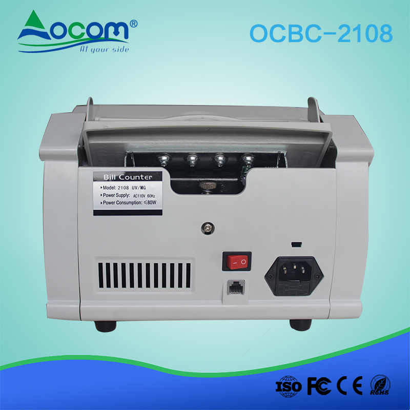 Popular UV Mg Detector Money Bill Counter 2108