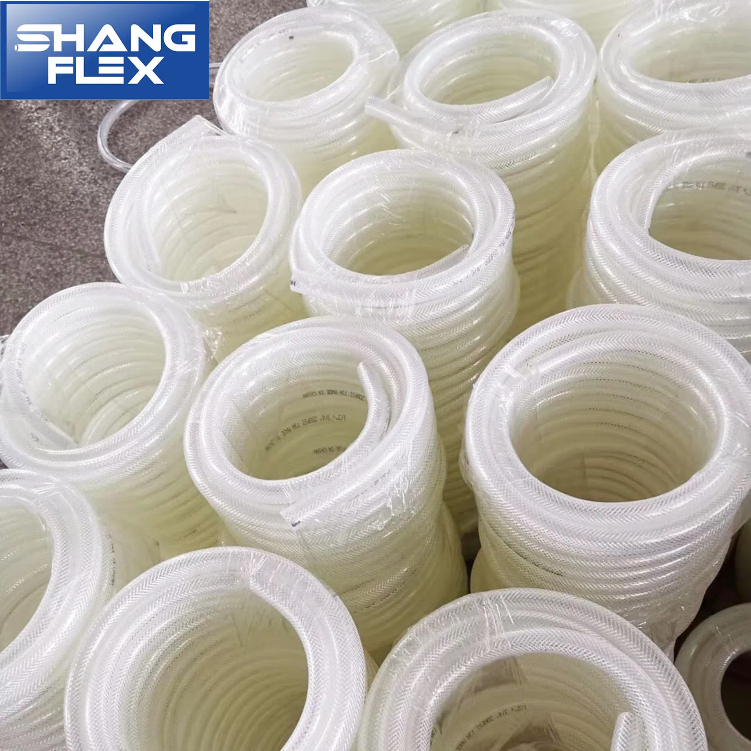 Food Grade Non Toxic Drinking Water PVC Hose Flexible Braided Vinyl Tubing