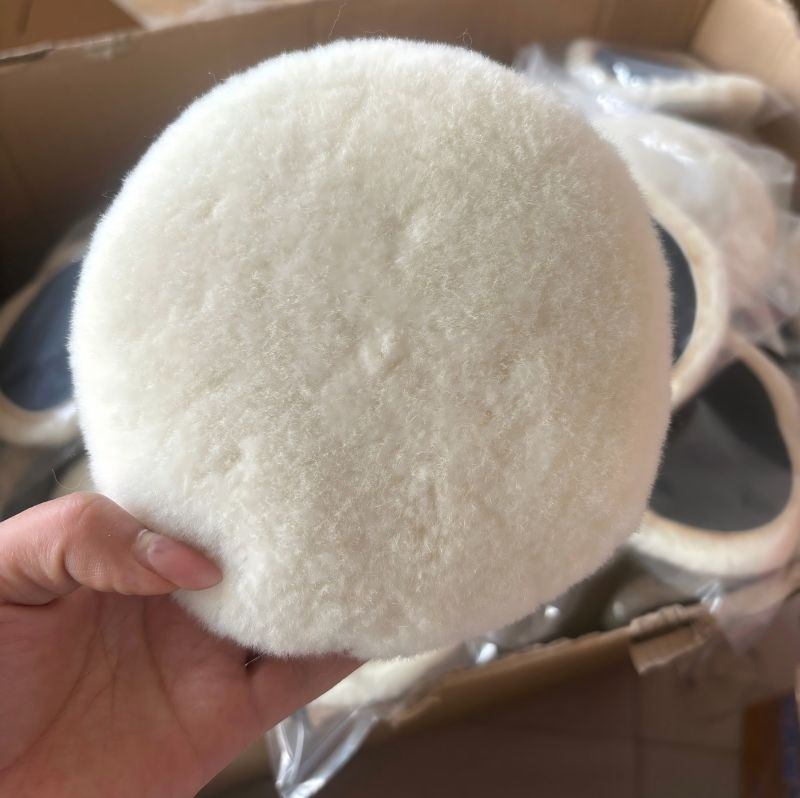 Полировальная колодка Buffing King 5 дюймов из австралийской шерсти