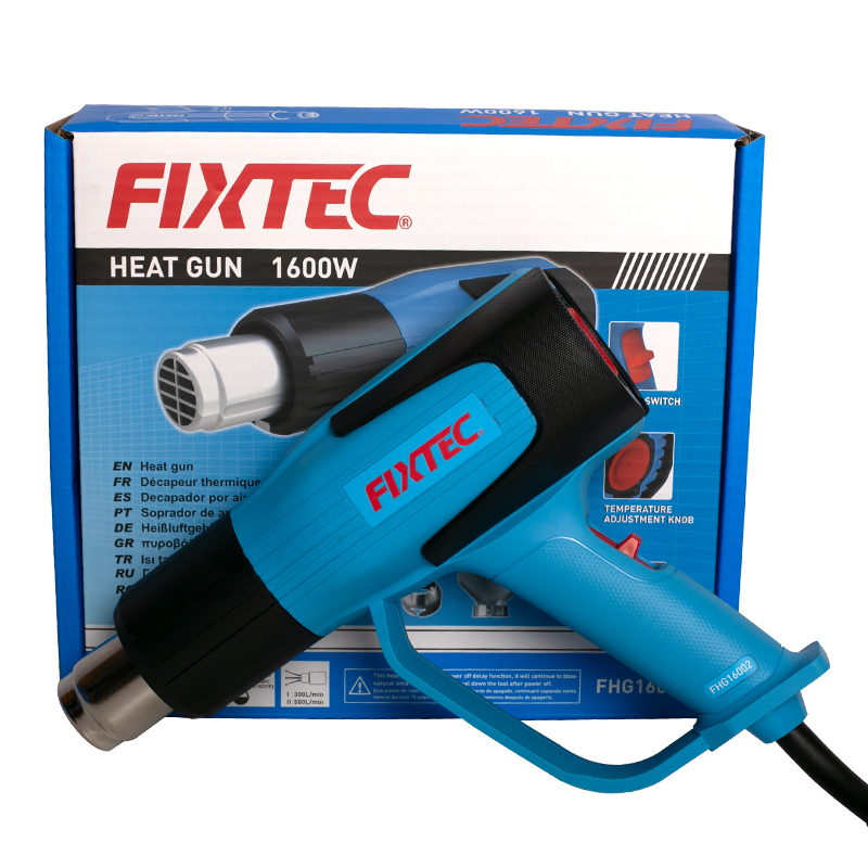 Fixtec Portable Electric Blower 1500W Adjustable Temperature Heat Gun Hot Air Gun