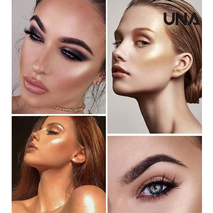 Wholesale Vegan Diamond Highlighter Blush Shimmer Long-Lasting Fairy Facial Contour Corrector Private Bronze Powder Highlighters