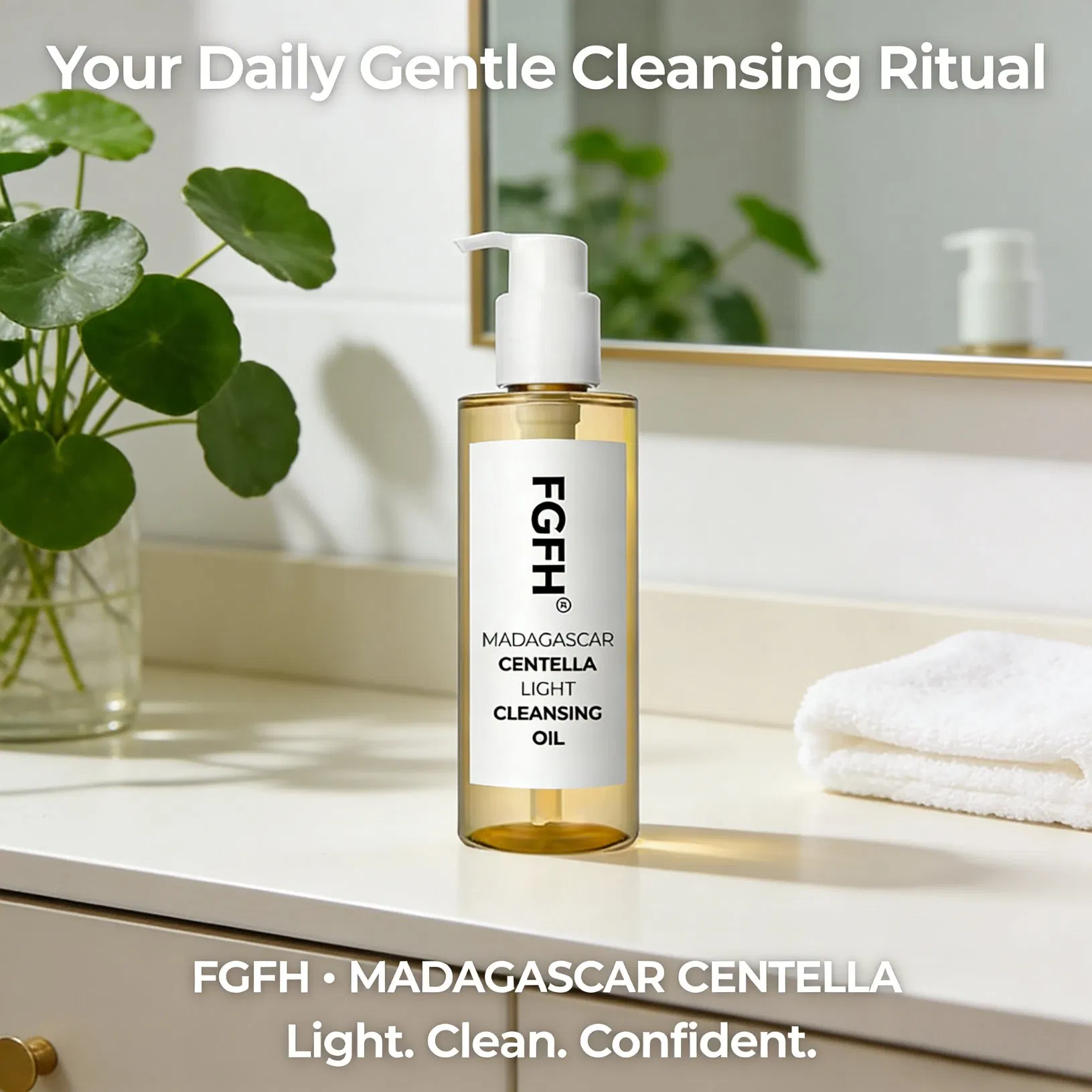 Makeup Remover Facial Cleanser Madagascar Centella Light Cleansing Oil Double Cleansing Deep Cleaning Gentle Oil