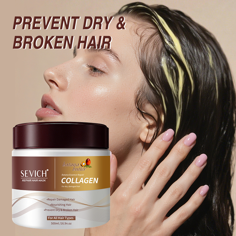 Best Hair Care Products Repaire Damaged Hair Smoothing Batana Hair Mask Cream