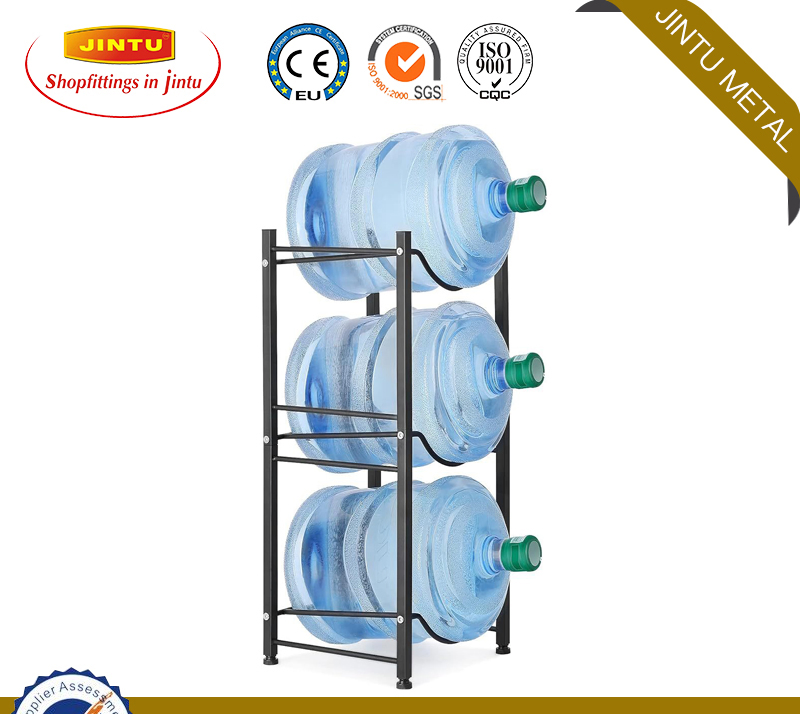 Стойка для бутылок с водой, металлическая, регулируемая