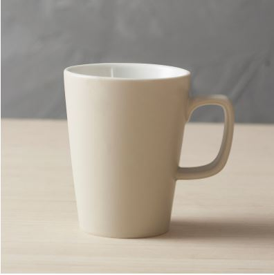 Керамическая кружка для кофе 400 мл с крышкой