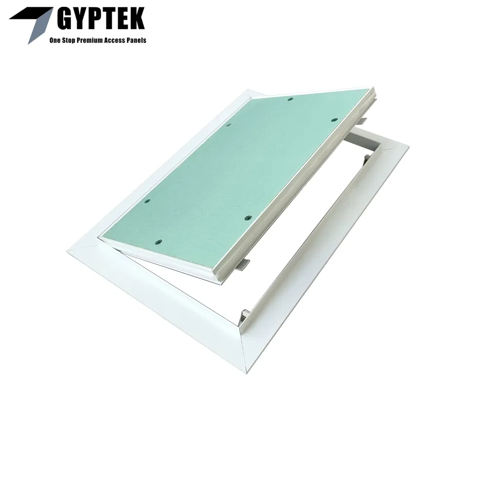 The Access Panel Conceals Pipes and Valves Without Blocking Access
