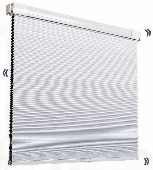 No Tools Easy Fix Honeycomb Blinds Drill Free Window Shade No Drill Cellular Blind