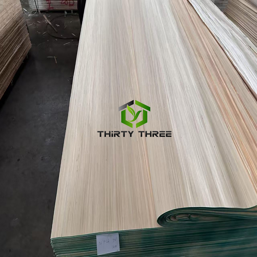 Decorative Factory Direct Sale Veneer Timber Recon Poplar Wood Veneer with High Quality