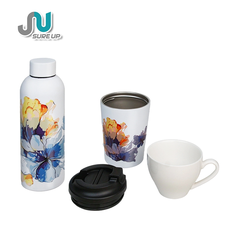 Insulated Double Wall Stainless Steel Coffee Cup Gift Se