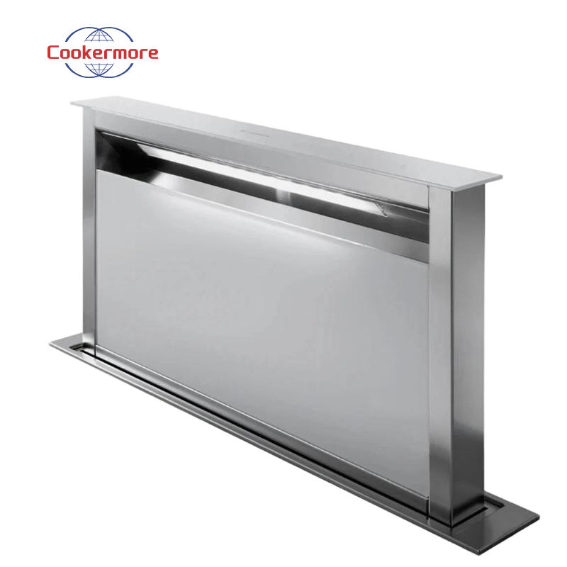 90cm Kitchen Drowndraft Cooker Hood with Stainless Steel Range Hood