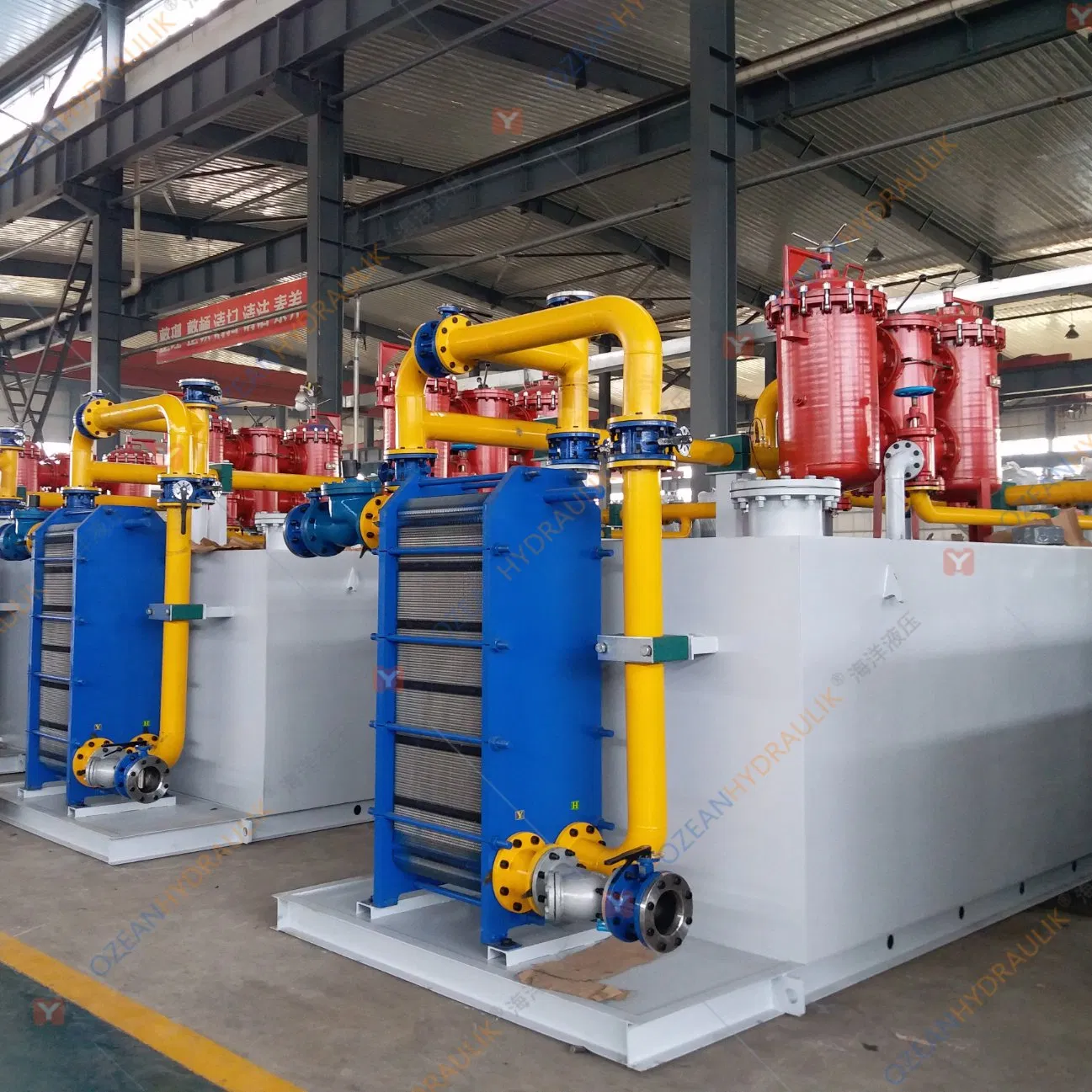 Автоматизированная гидравлическая система для промышленных печей