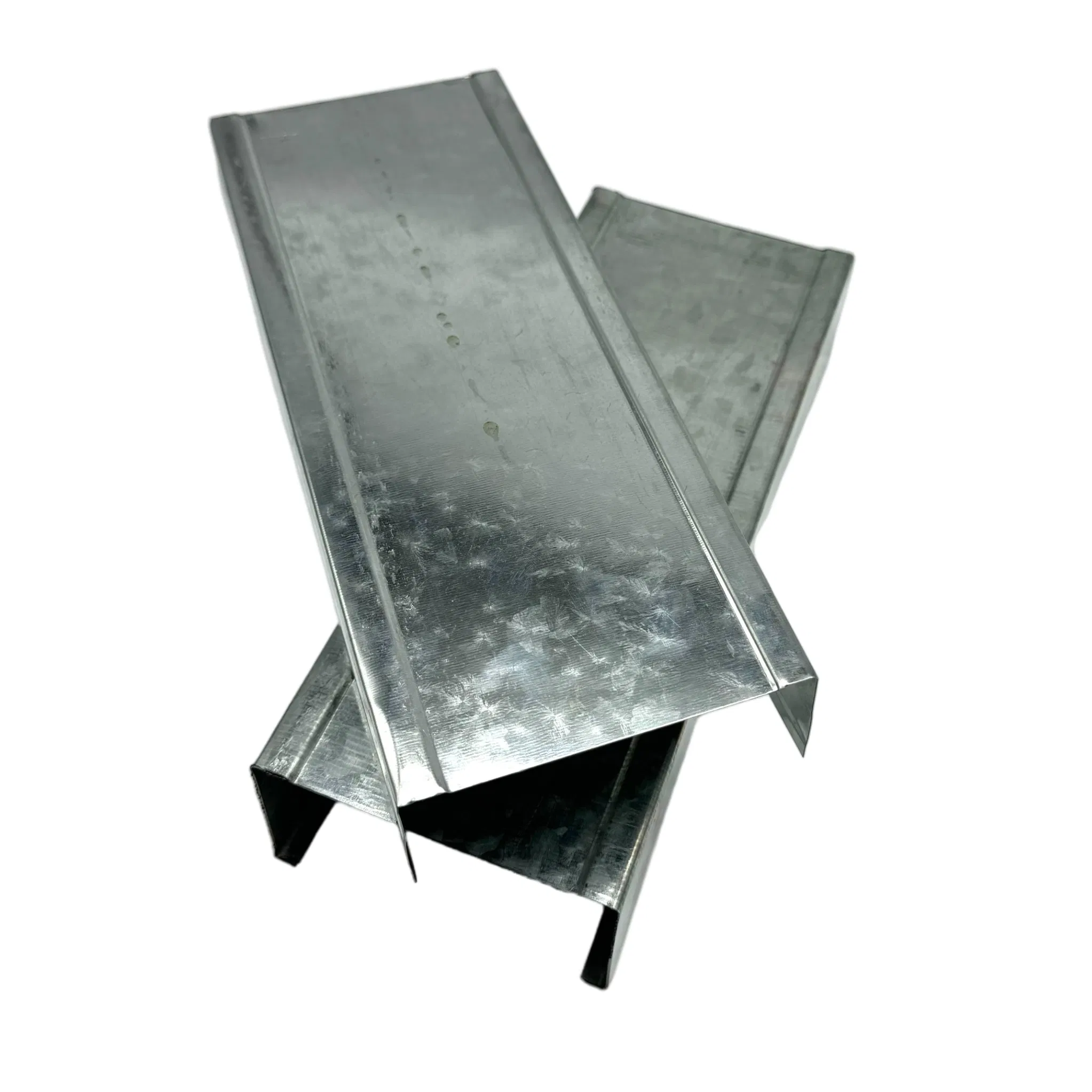 High-Quality Galvanized Steel Uw Track for Strong Wall Partition Framing Systems