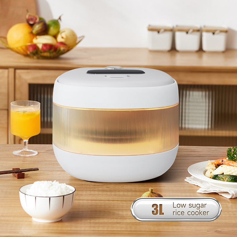 3L Electeic Rice Cooker Mini Portable Multifunction Home Kitchen Appliance