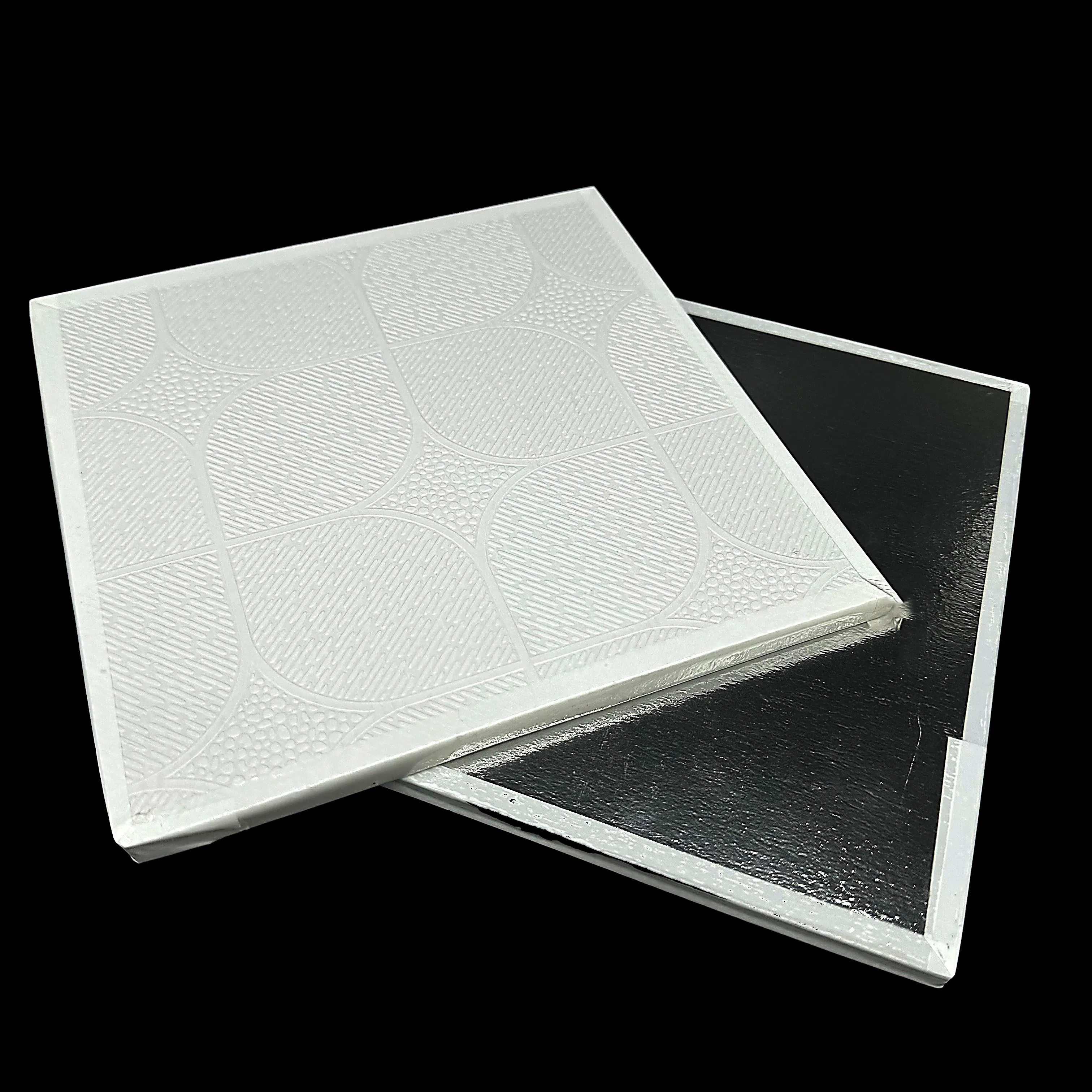 Plain White PVC Gypsum Ceiling Tile for Interior Suspended Ceilings