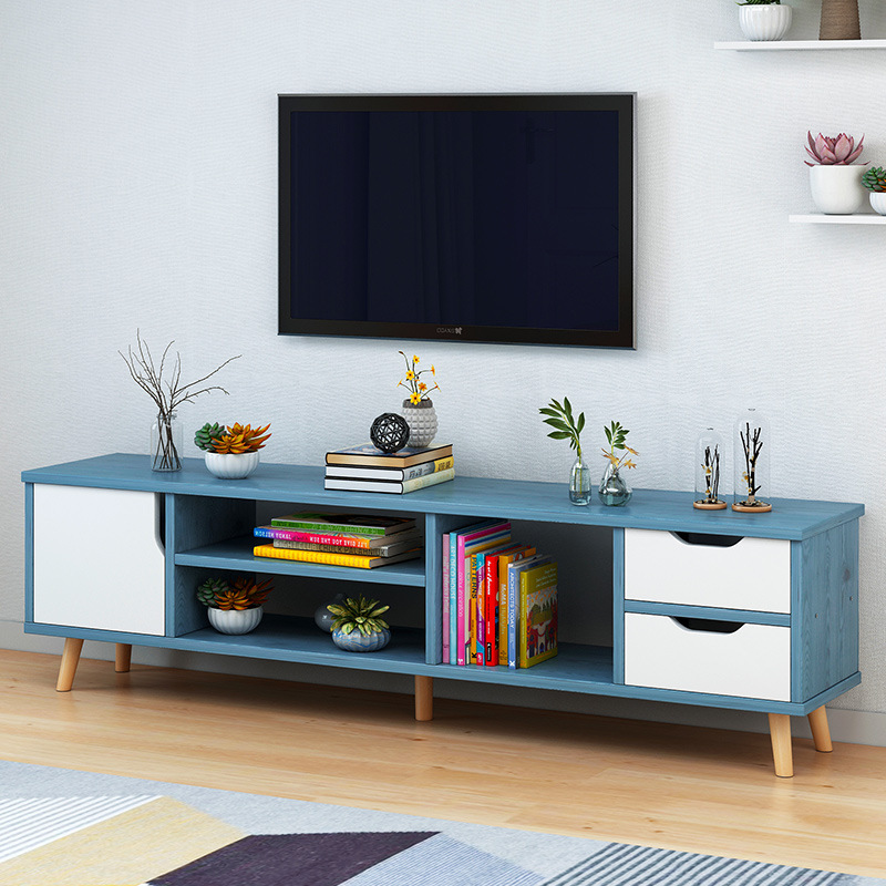 Мебель для гостиной минимализм тумба под ТВ деревянная