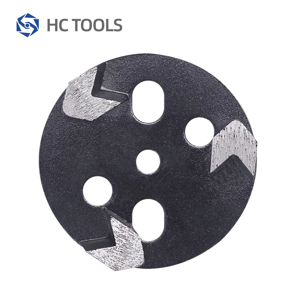 Diamond Grinding Pad Diamond Metal Polishing Pads for Stone 4 "with Column Diamond Polishing Pads