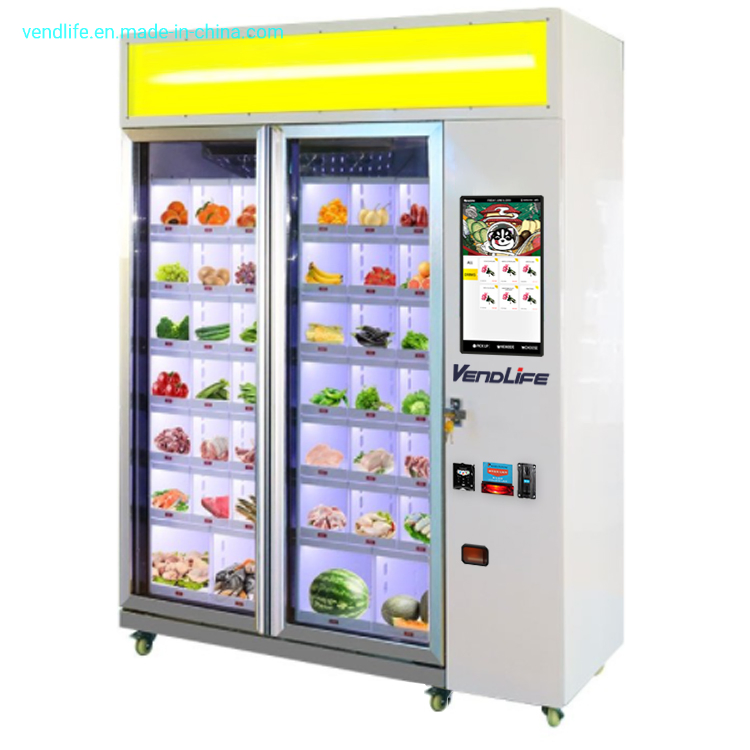 Vendlife 24-Hour Self-Service Florist Fresh Rose Bouquet Floss Flower Vending Machine for Sale with Cooling Refrigerated Function Egg Locker Vending Machine