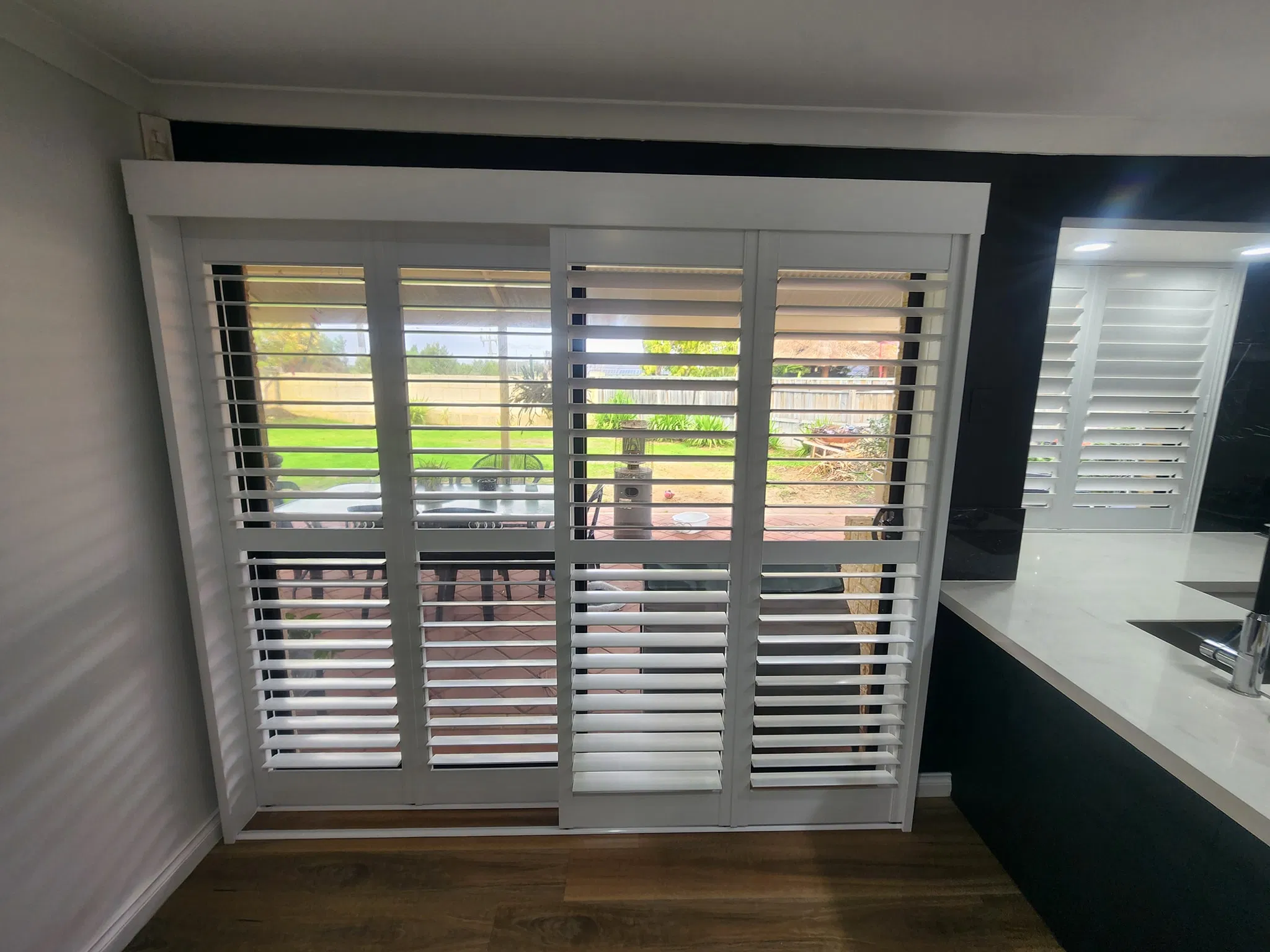 More of Our Sliding Doors Shutter Beautiful PVC Plantation Shutters