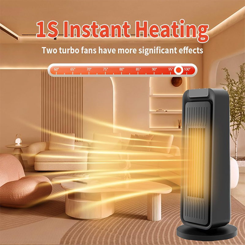 Multi Protection Tower Heater Overheat Protection for Extended Use