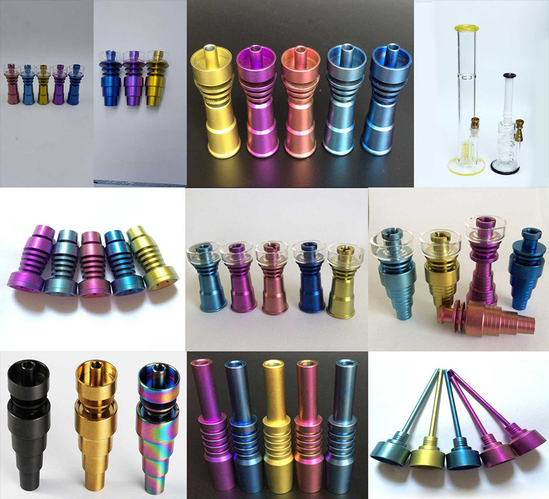 Wholesale Smoking Adjustable Dome Titanium Nail with Double Side