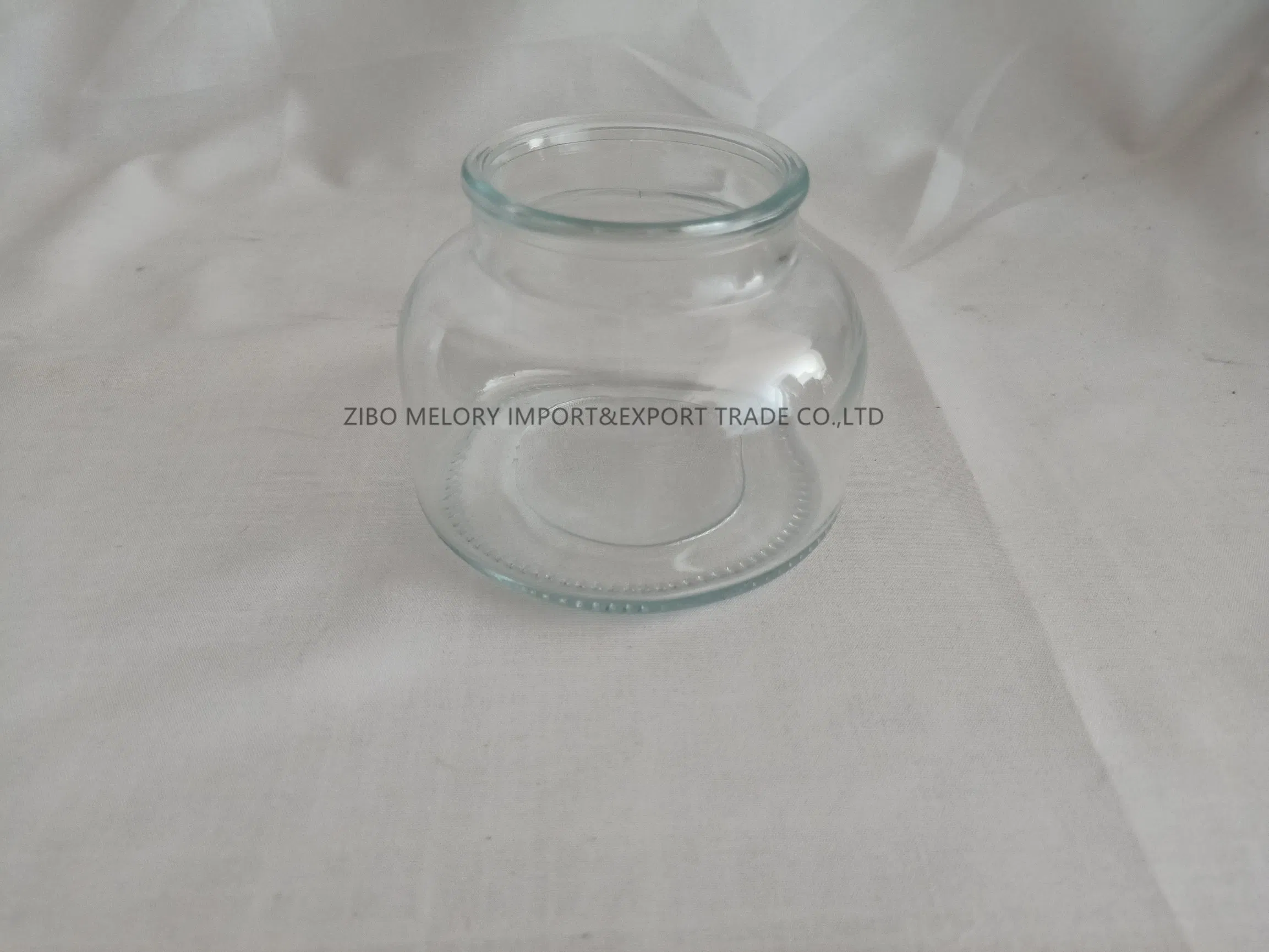 Стеклянная банка для хранения 9.8 унций с крышкой