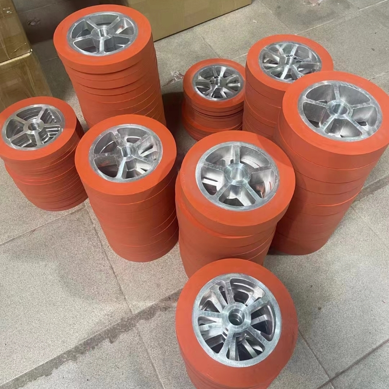 High Temperature Resistant Hot Stamping Wheel Silicone Wheel