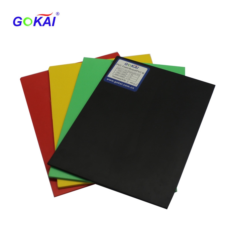 Quality PVC Colored Foam Board Celuka Boards for Wall/Decoration/Furniture 1220*2440mm