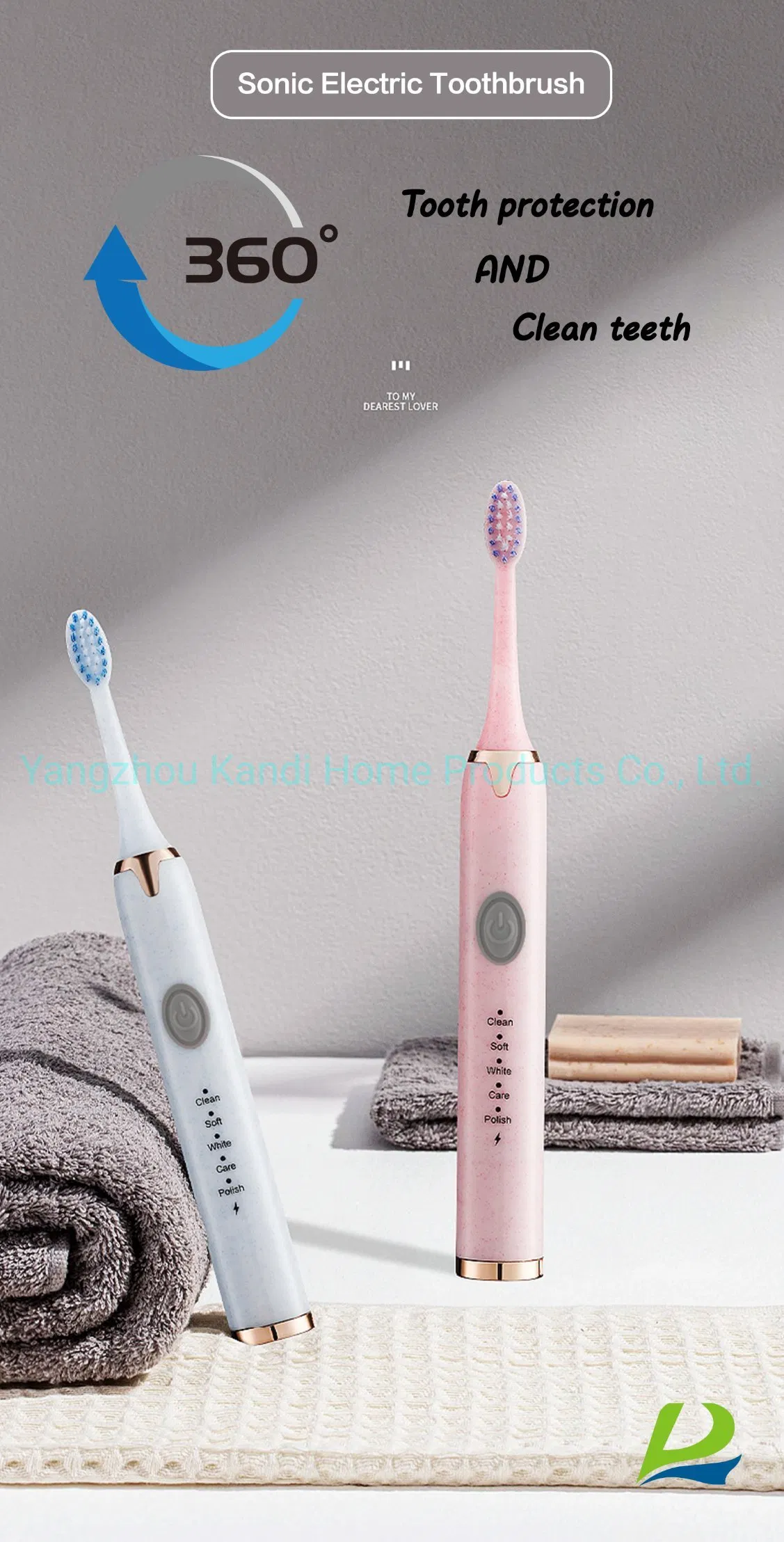 OEM Rechargeable Oral Automatic Rechargeable Travel Sonic Electric Toothbrush