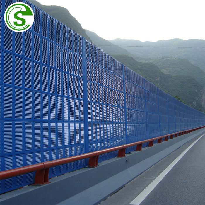 Sound Absorbing Cotton Cube Powder Coated Soundproof Barrier Fences Wall Panels
