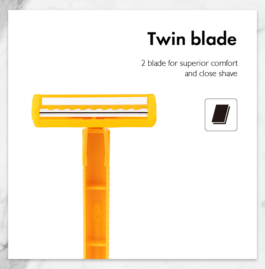Factory Twin Blade Razor for Shaving for Hotel