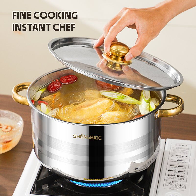 Wholesale High Quality German Style Stainless Steel Cookware Set Kitchen