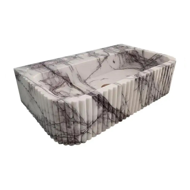 Wall Hanging Milas Lilac Marble Sinks