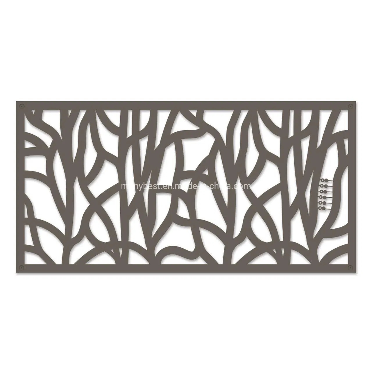 Premium Custom Aluminum Privacy Screen Fence for Office Spaces