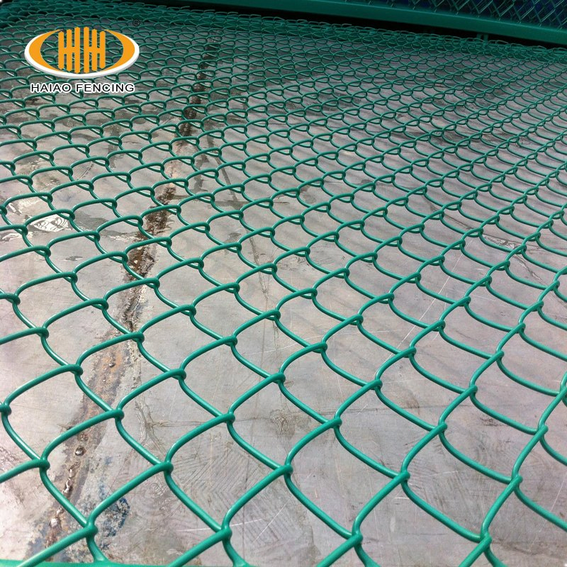 Hot Sale Galvanized Diamond Shape Wire Chain Link Fence for Airport