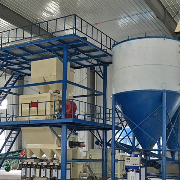 Horizontal Type Dry Powder Mortar Mixing Plant for Putty /Tile Adhesive Production
