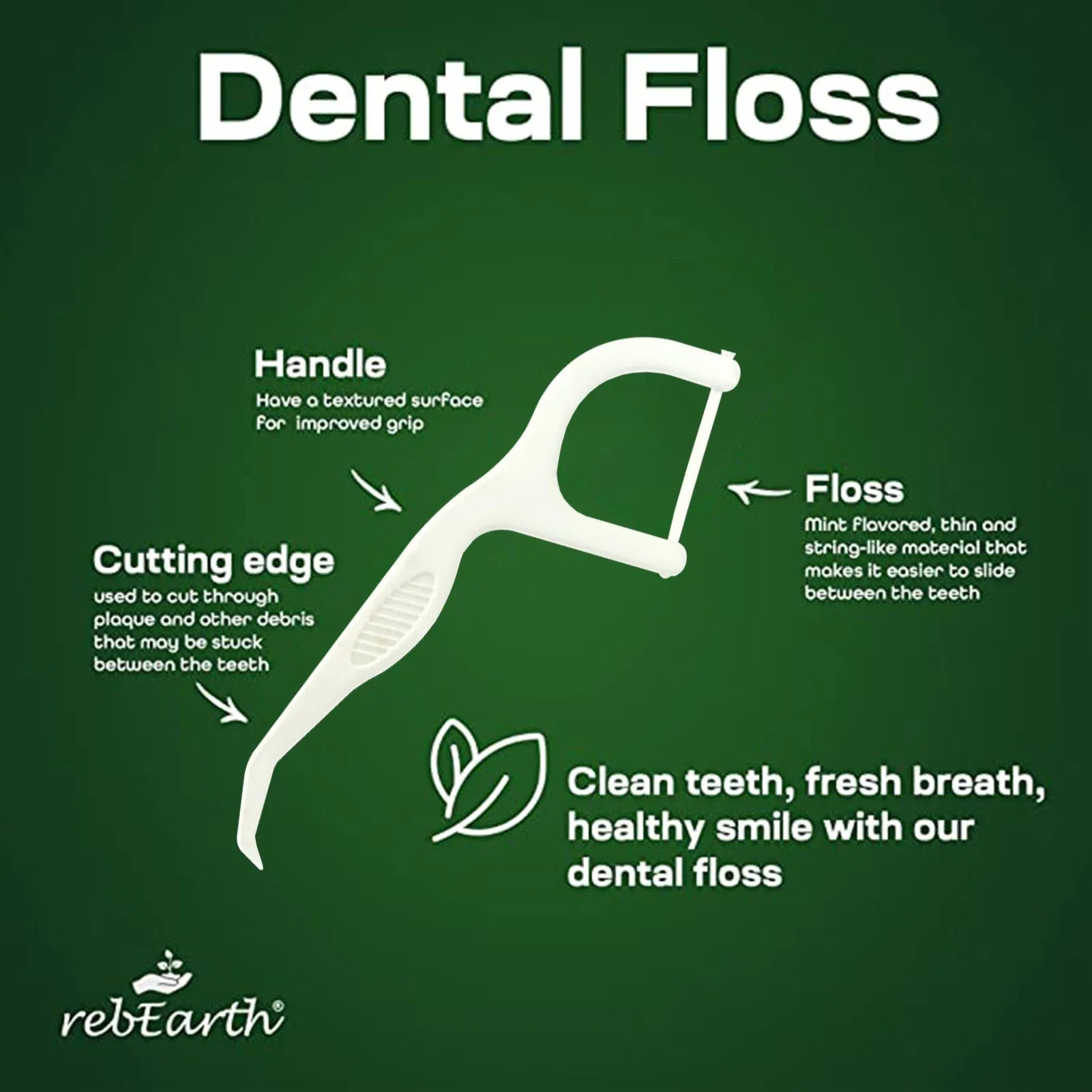 China Factory Dental Floss Pick for Oral Care