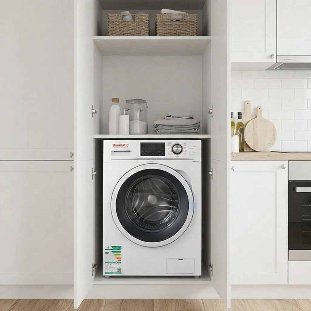 High Efficiency Front Load Washing Machine with Inverter Technology