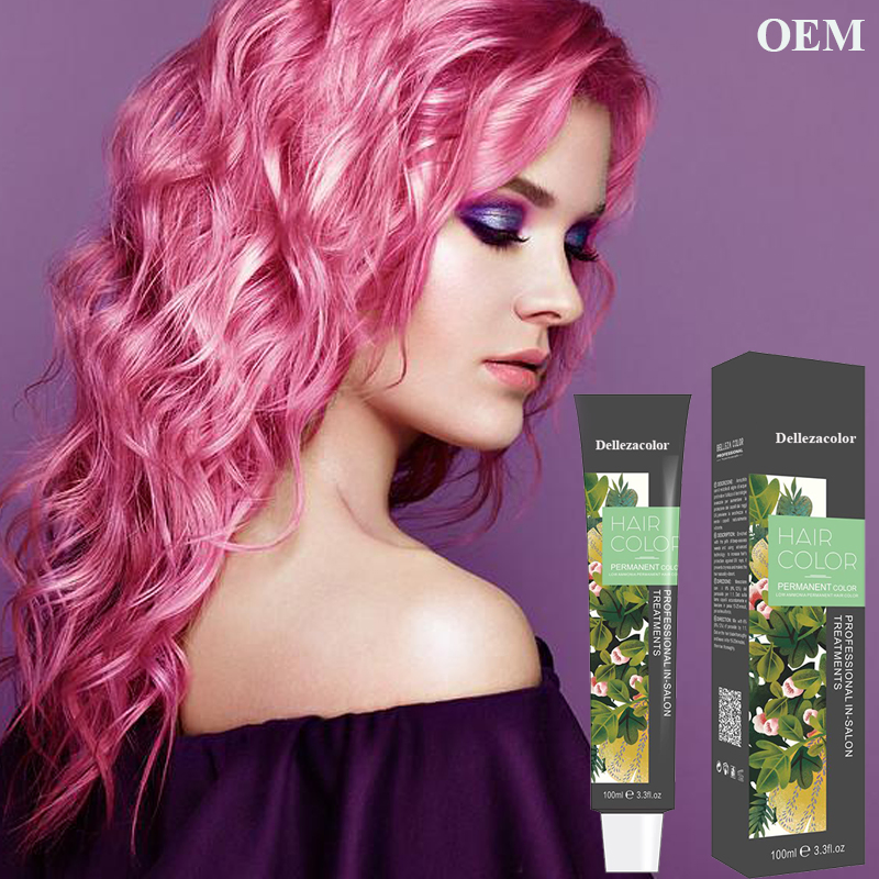 OEM ODM 76colors Permanent Professional Salon Use Ammonia Free Hair Color Cream