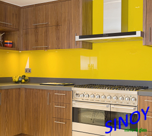 2mm to 8mm Thick Various Colors Double Coated Back Painted Glass for Interior Decorations