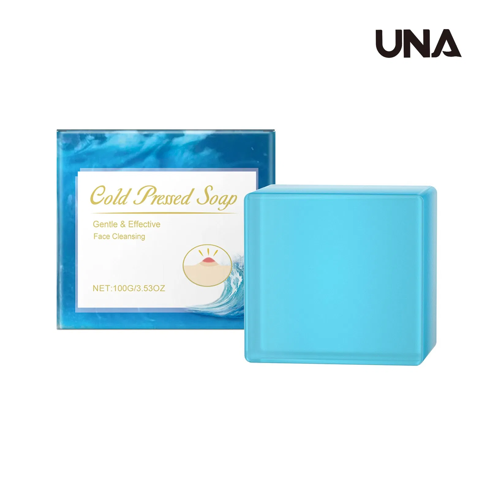 Facial Cleansing Soap - Improves Skin Smoothness, Hydrates, Gentle Formula, Refreshing and Non-Greasy Face Wash Soap