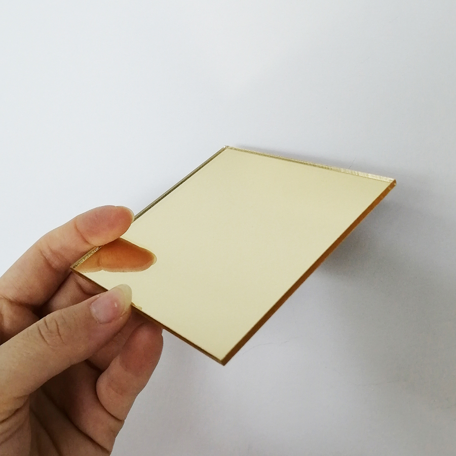 Wholesale Golden Acrylic Mirror Sheet Factory Supplier